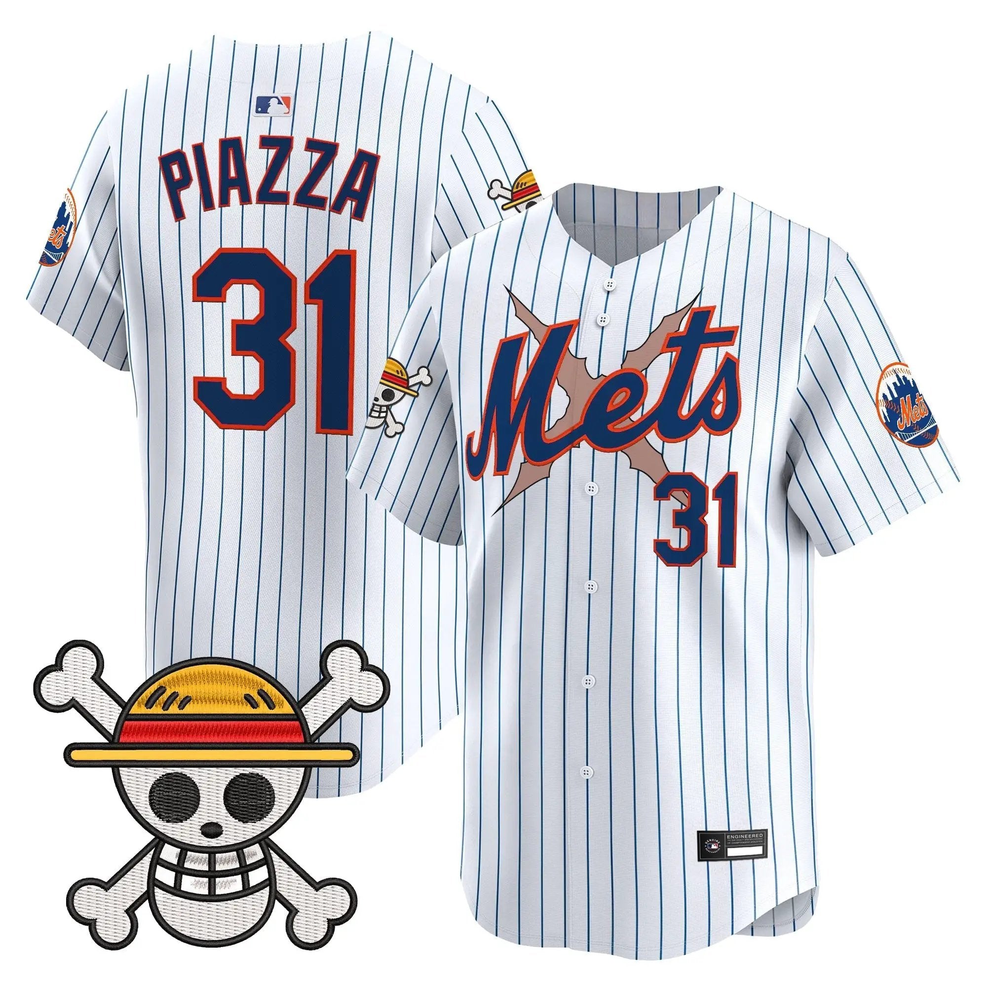 New York Mets x OP Vapor Premier Limited Jersey - Stitched by New York Mets