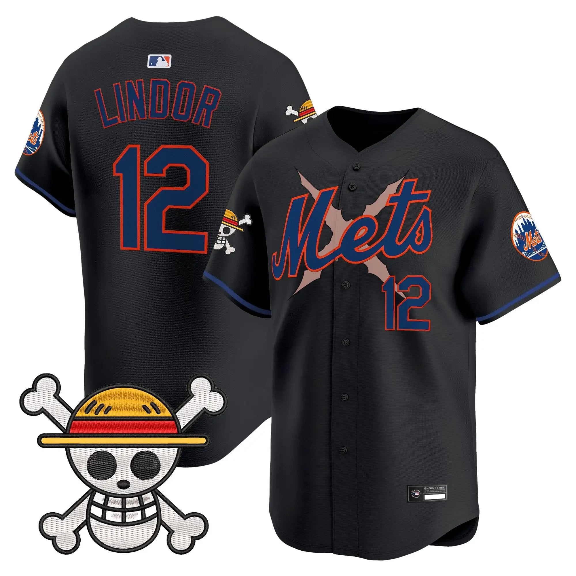 New York Mets x OP Vapor Premier Limited Jersey - Stitched by New York Mets