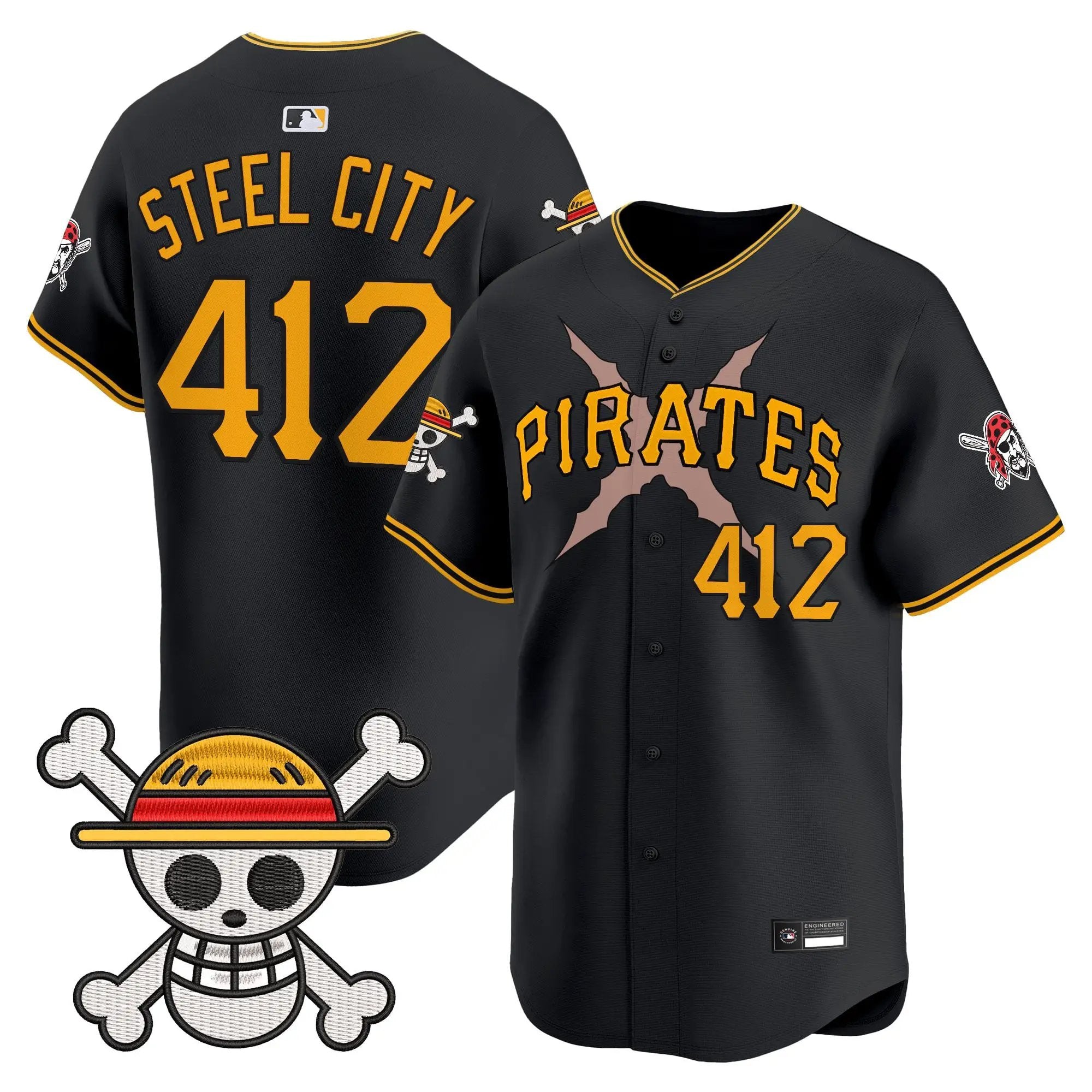 Pittsburgh Pirates x OP Vapor Premier Limited Jersey - Stitched by Pittsburgh Pirates