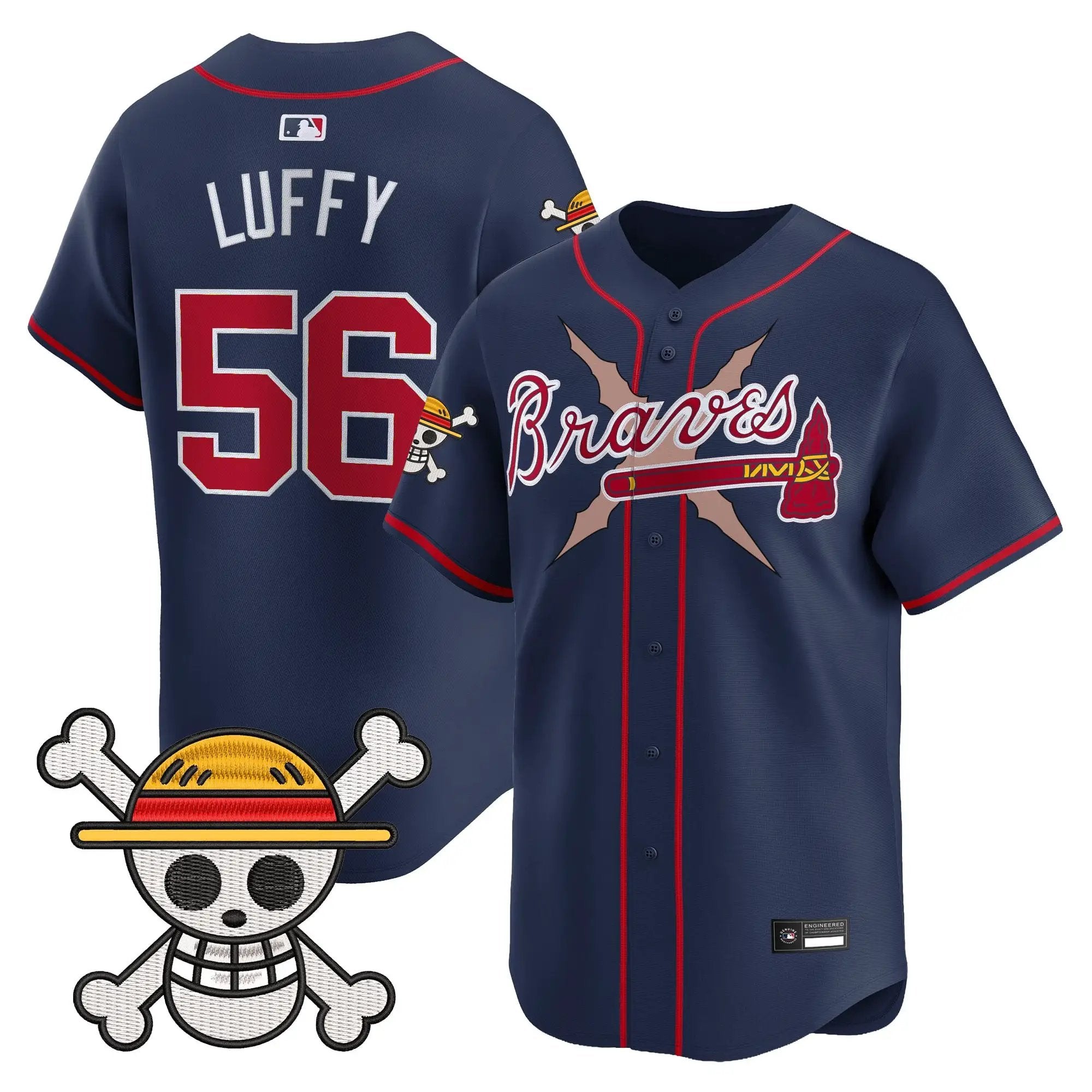Atlanta Braves x OP Vapor Premier Limited Jersey - Stitched by Atlanta Braves