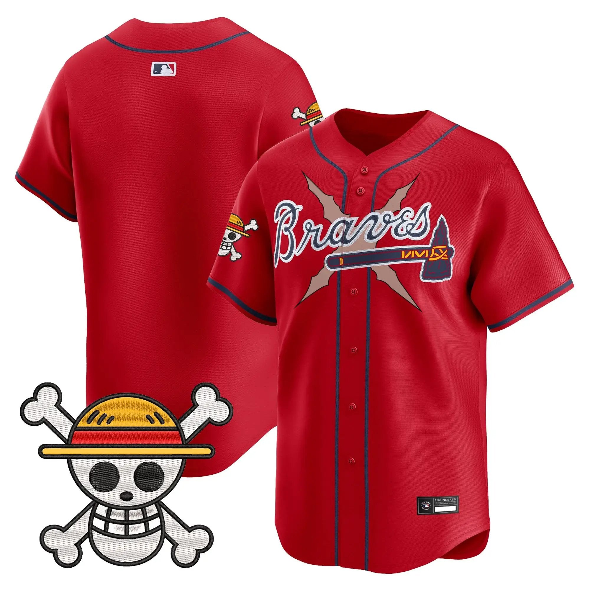 Atlanta Braves x OP Vapor Premier Limited Jersey - Stitched by Atlanta Braves