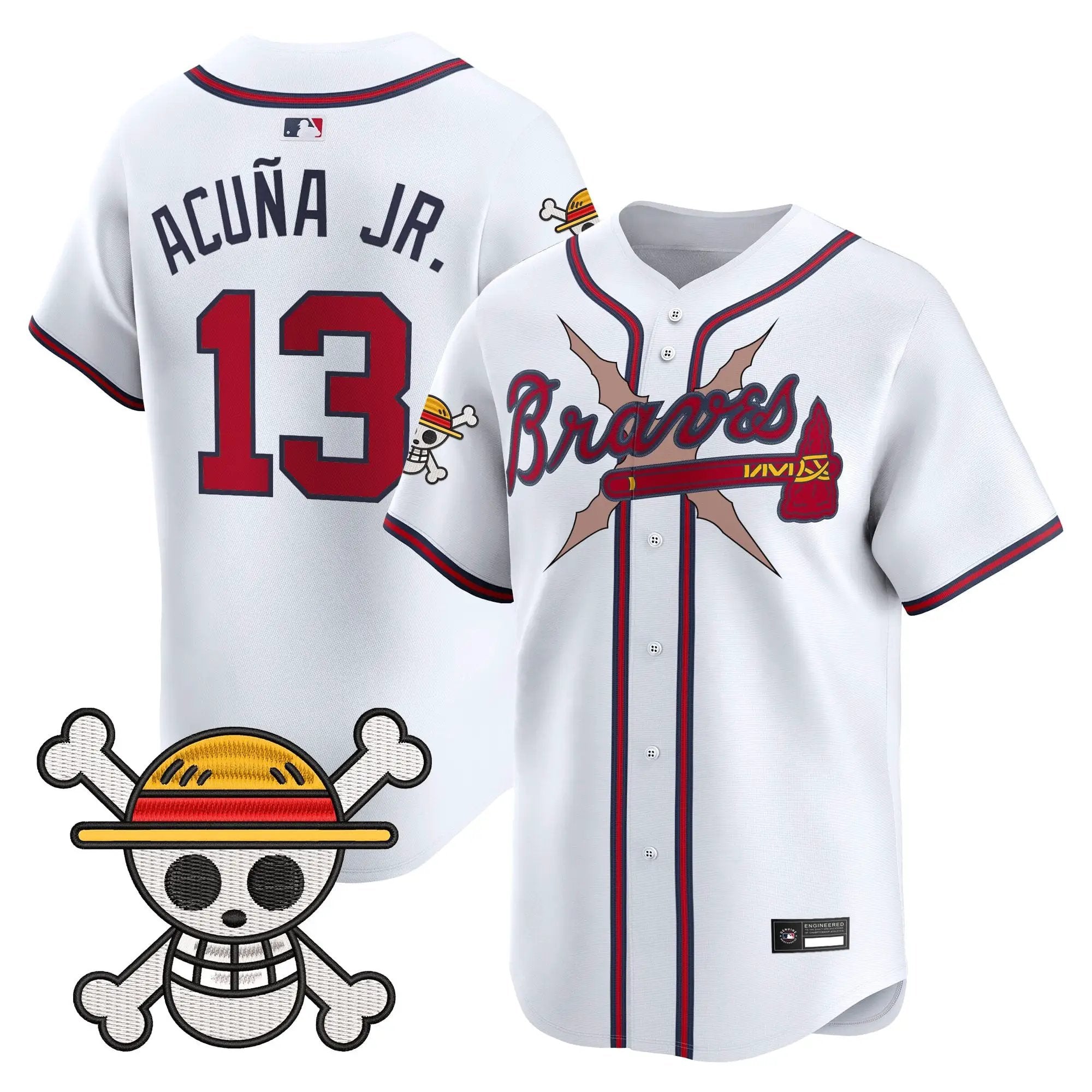 Atlanta Braves x OP Vapor Premier Limited Jersey - Stitched by Atlanta Braves