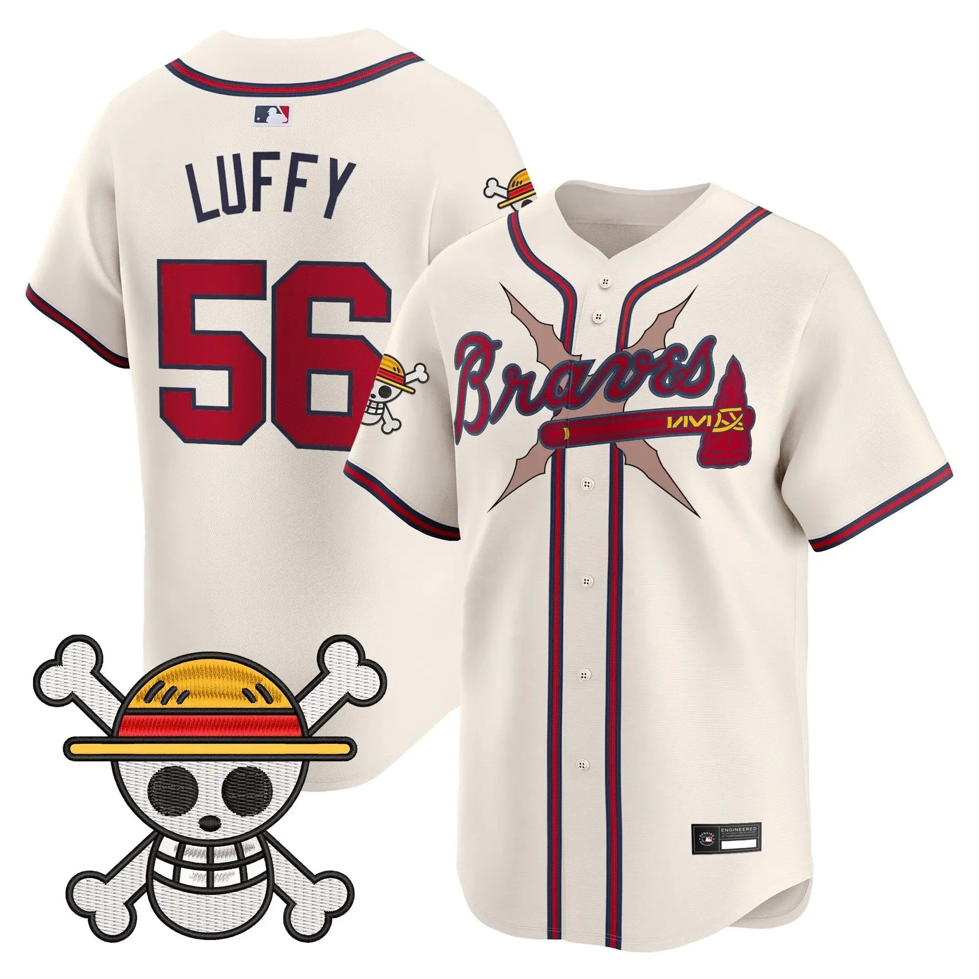 Atlanta Braves x OP Vapor Premier Limited Jersey - Stitched by Atlanta Braves