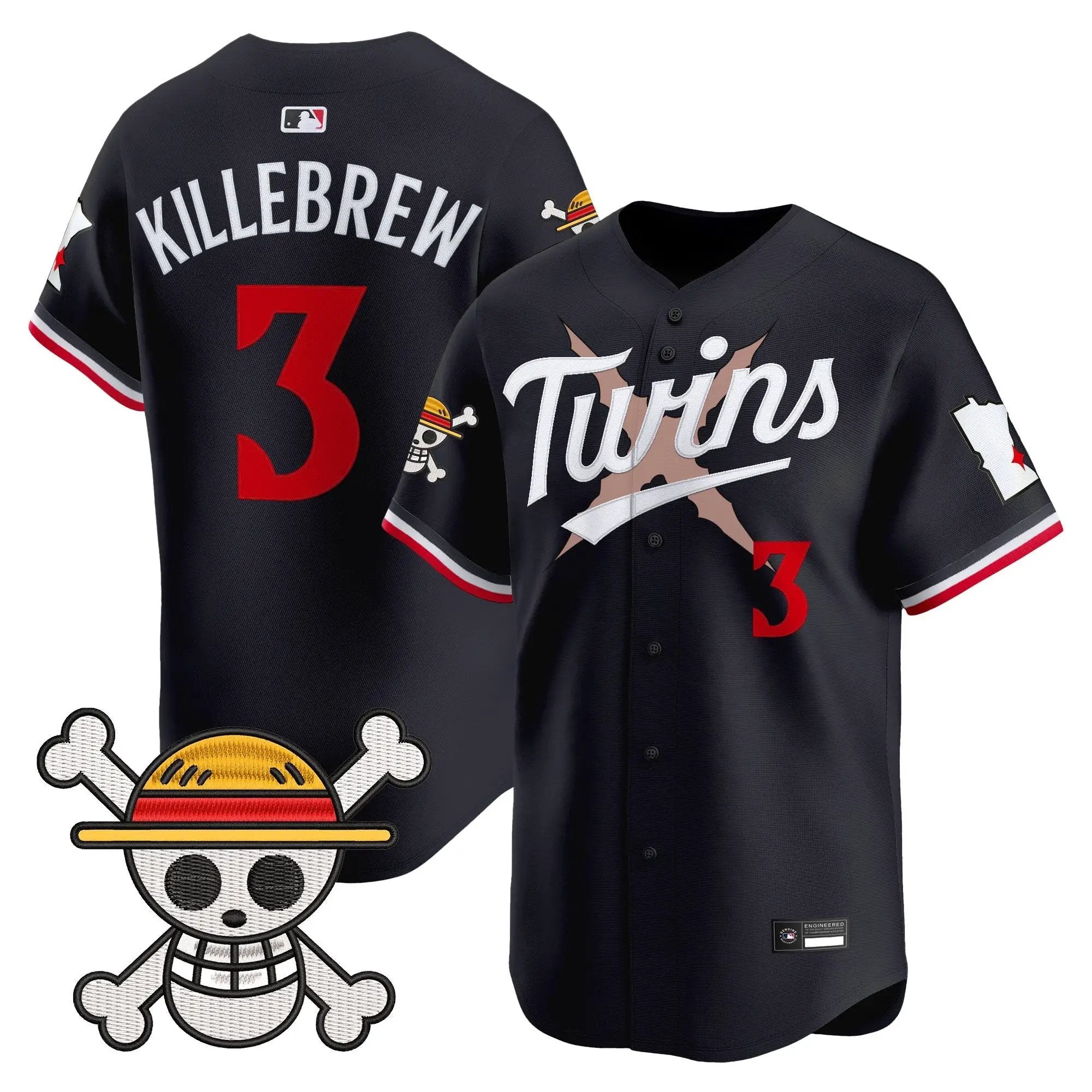 Minnesota Twins x One Piece Vapor Premier Limited Jersey - Stitched by Digigearus