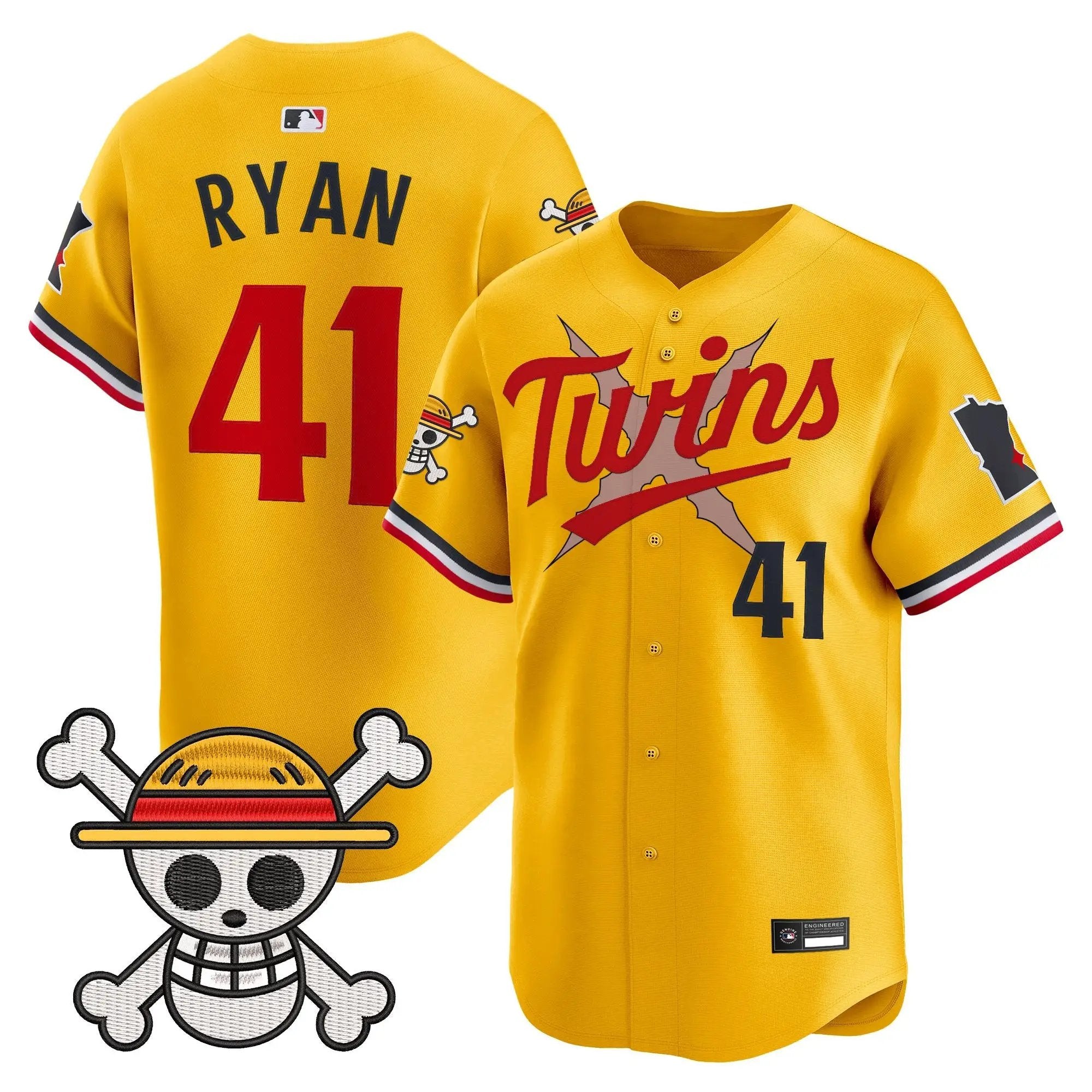 Minnesota Twins x One Piece Vapor Premier Limited Jersey - Stitched by Digigearus