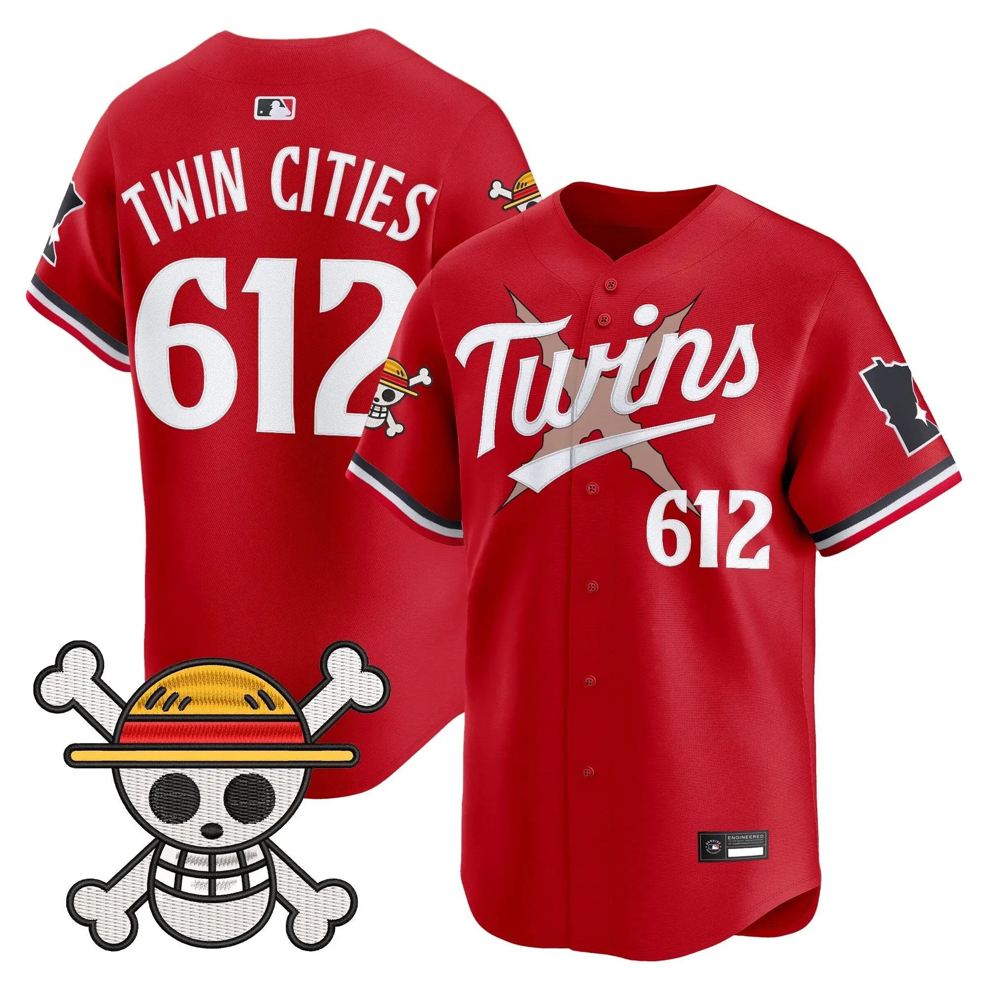 Minnesota Twins x One Piece Vapor Premier Limited Jersey - Stitched by Digigearus