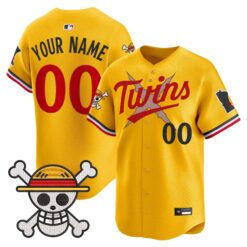 Minnesota Twins x One Piece Vapor Premier Limited Custom Jersey - Stitched by Digigearus