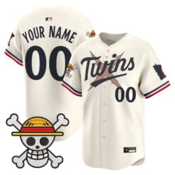Minnesota Twins x One Piece Vapor Premier Limited Custom Jersey - Stitched by Digigearus