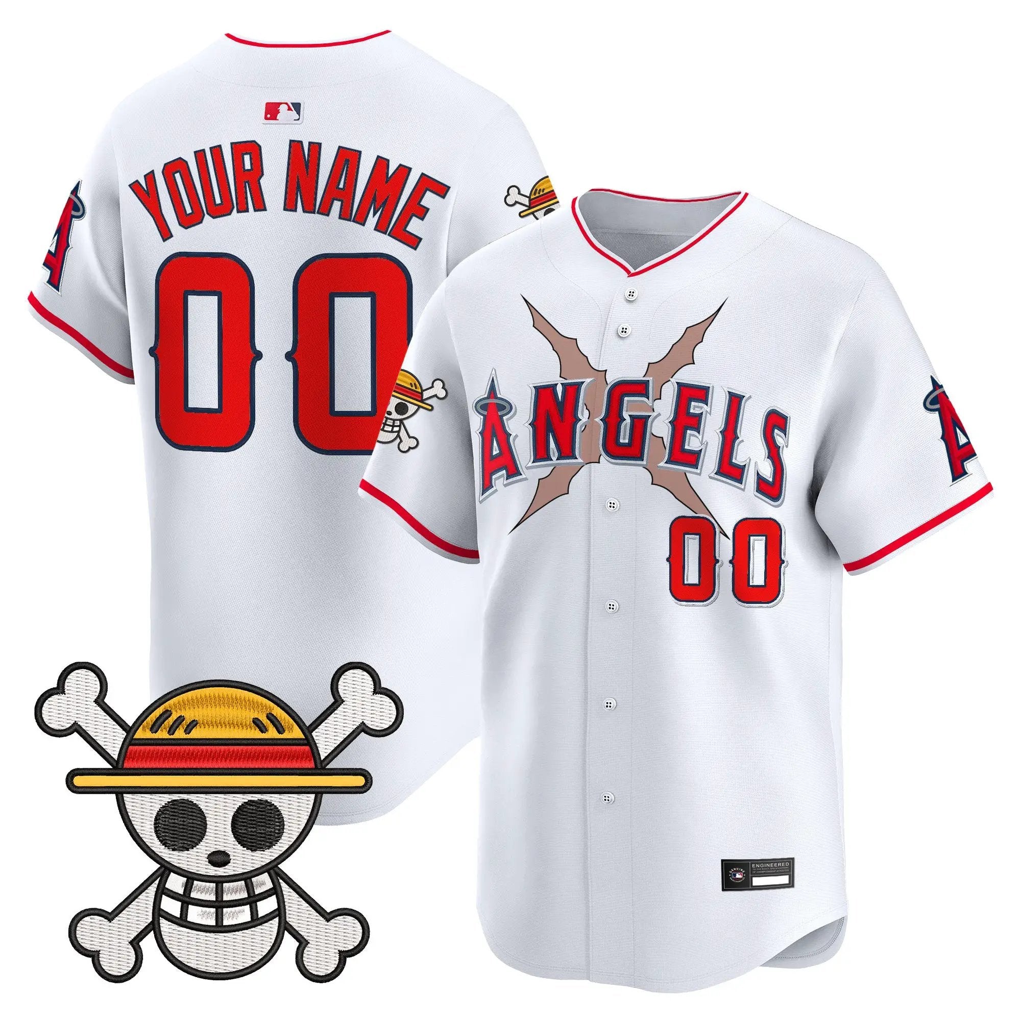 Los Angeles Angels x OP Vapor Premier Limited Custom Jersey - Stitched by Los Angeles Angels