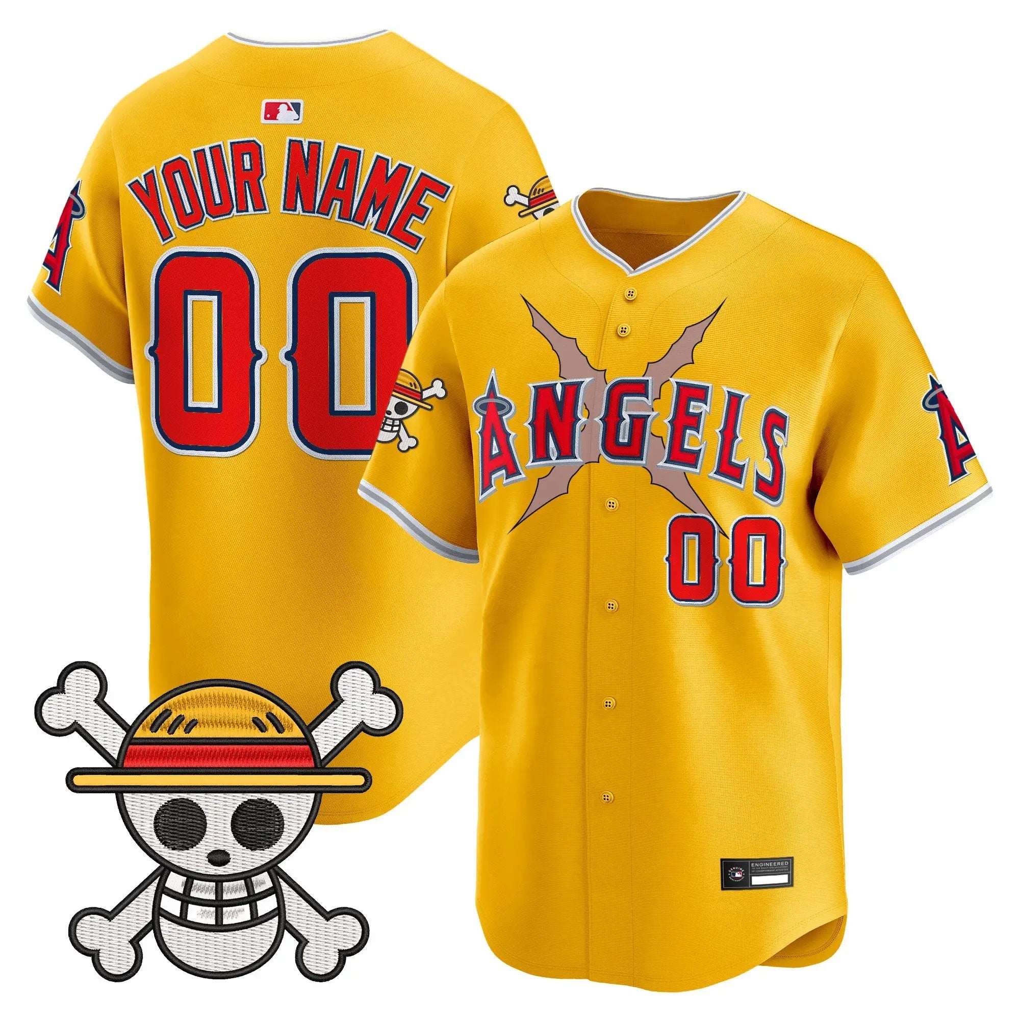 Los Angeles Angels x OP Vapor Premier Limited Custom Jersey - Stitched by Los Angeles Angels