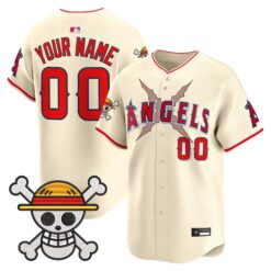Los Angeles Angels x OP Vapor Premier Limited Custom Jersey - Stitched by Los Angeles Angels