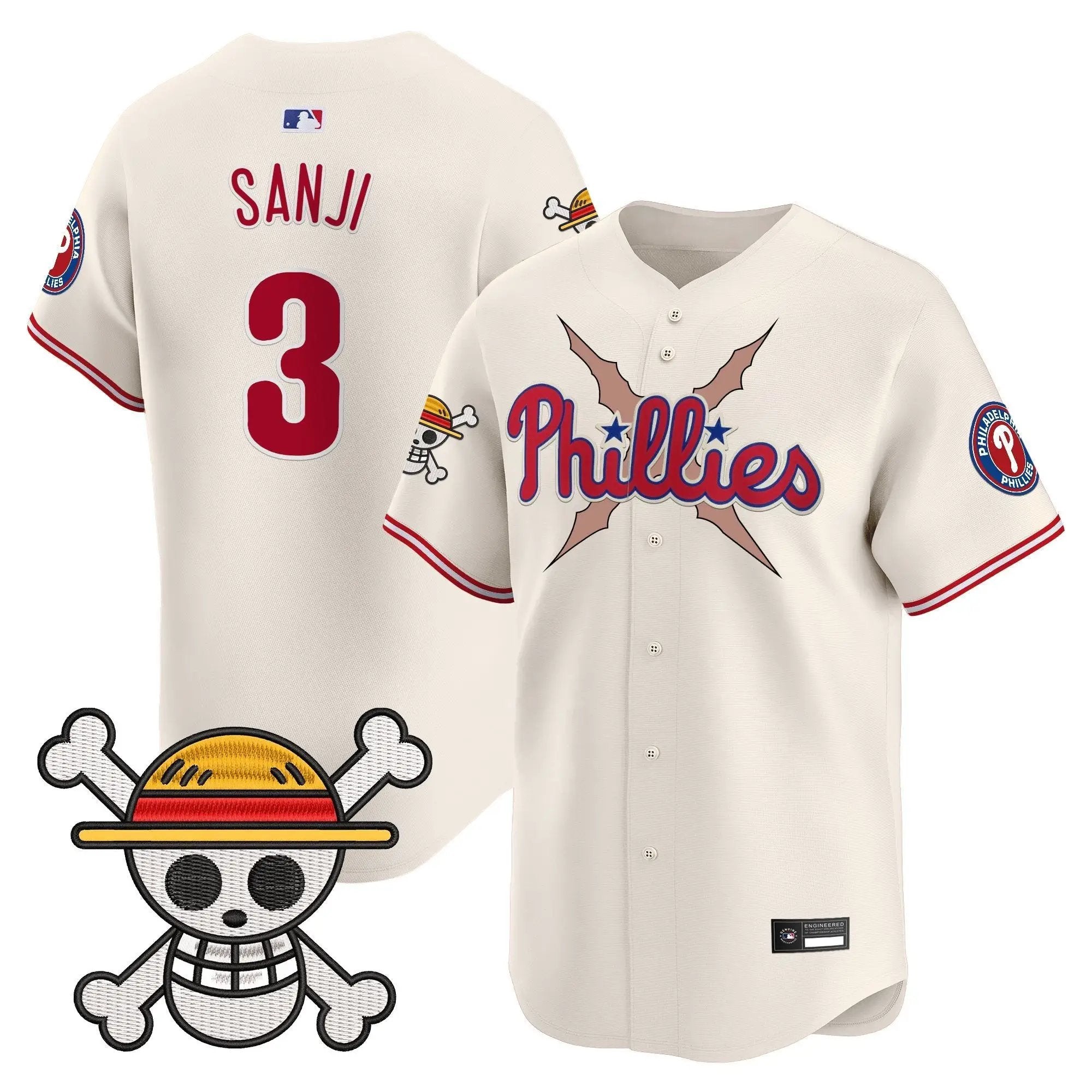Philadelphia Phillies x OP Vapor Premier Limited Jersey - Stitched by Digigearus