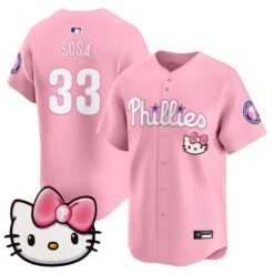 Philadelphia Phillies Hello Kitty Vapor Premier Limited Jersey – All Stitched by Philadelphia Phillies