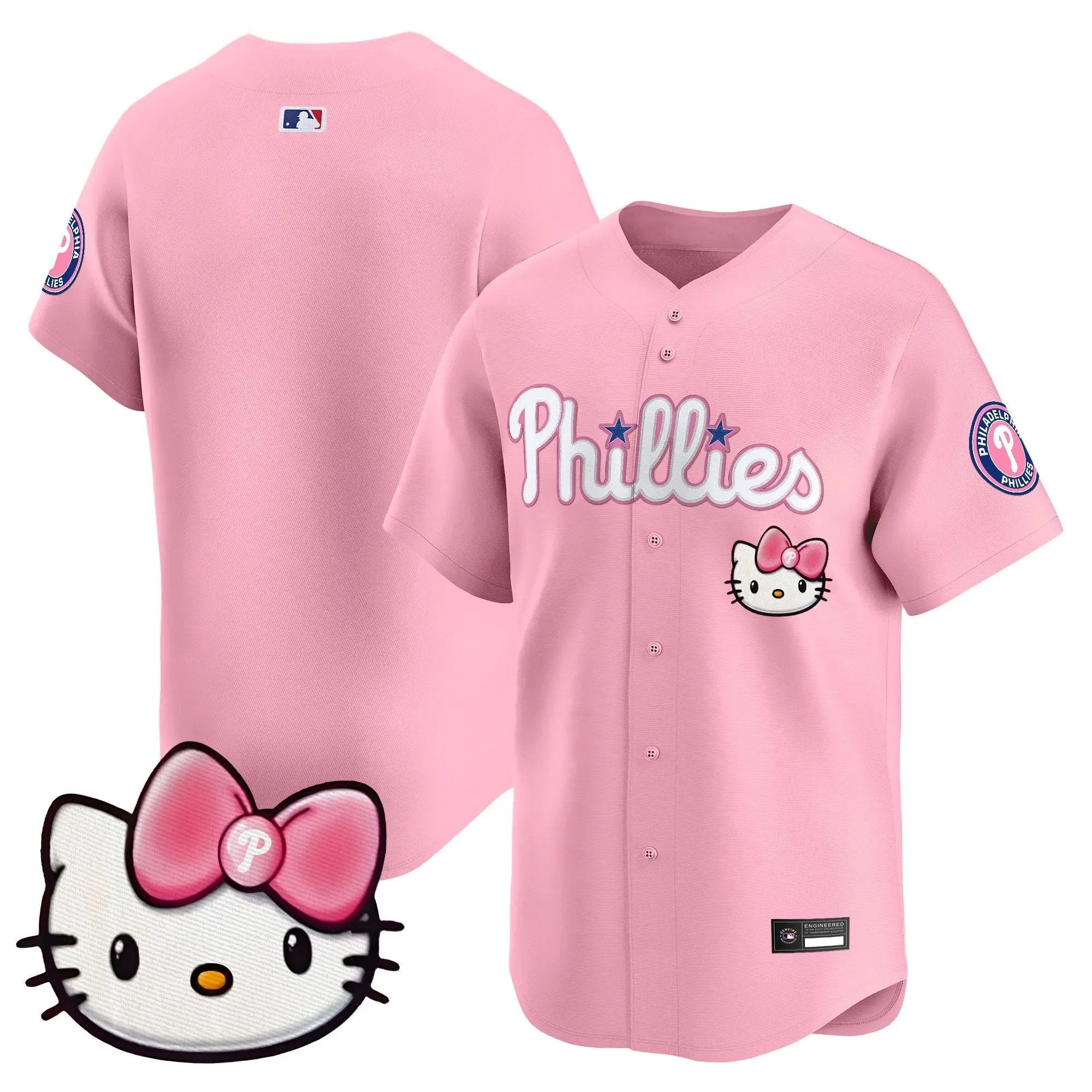Philadelphia Phillies Hello Kitty Vapor Premier Limited Jersey – All Stitched by Philadelphia Phillies