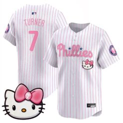 Philadelphia Phillies Hello Kitty Vapor Premier Limited Jersey – All Stitched by Philadelphia Phillies