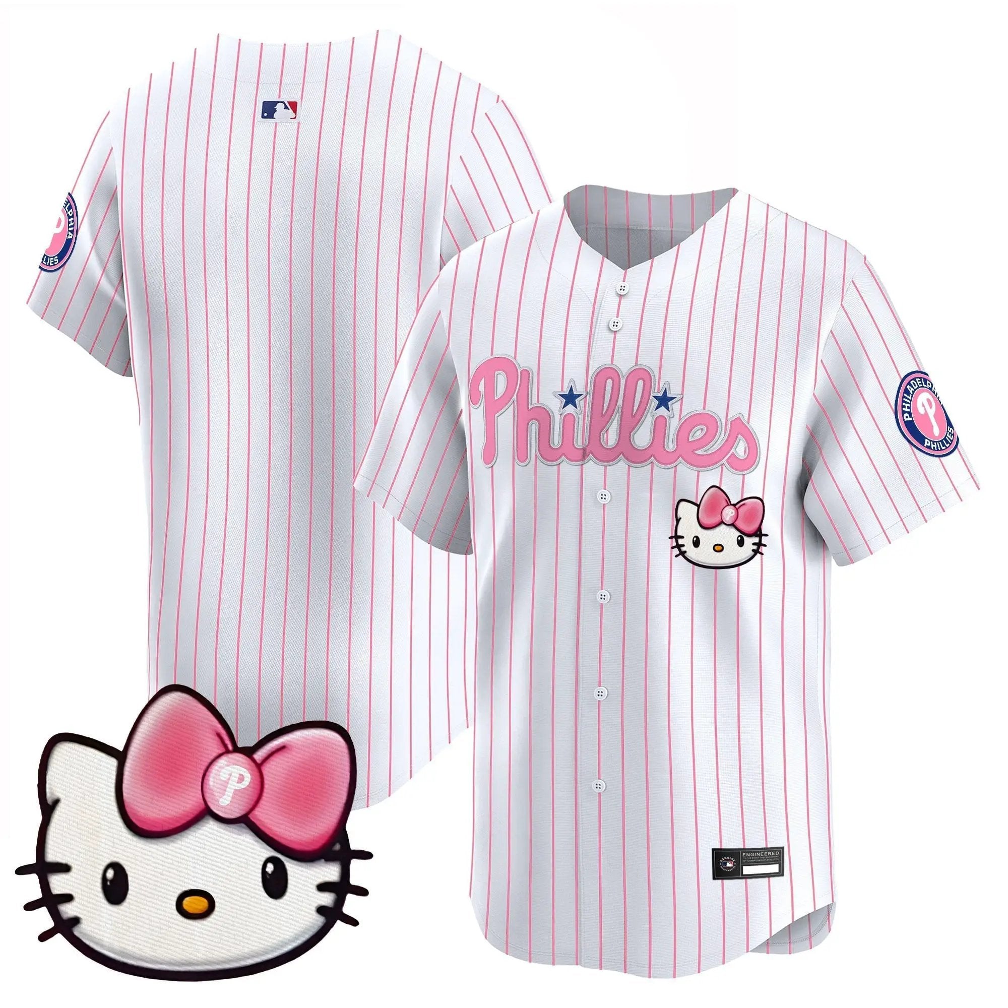 Philadelphia Phillies Hello Kitty Vapor Premier Limited Jersey – All Stitched by Philadelphia Phillies