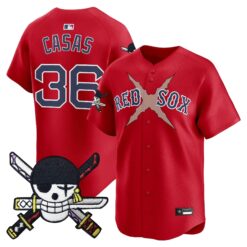 Boston Red Sox x OP Zr Patch Vapor Premier Limited Jersey - Stitched by Boston Red Sox