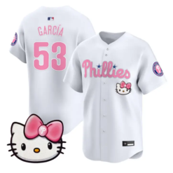 Adolis García Jersey #53 Philadelphia Phillies Hello Kitty Stitched by My Store