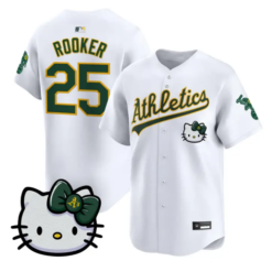 Brent Rooker Jersey #25 Athletics Hello Kitty Vapor Premier Stitched by My Store