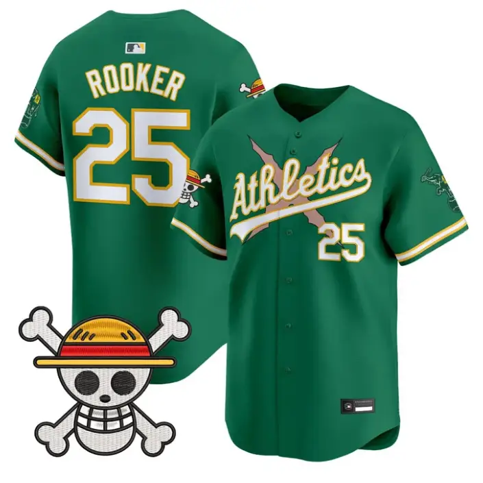 Brent Rooker Jersey #25 Athletics One Piece Vapor Premier Stitched by My Store