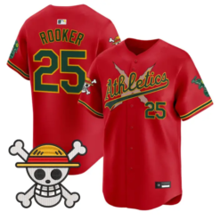 Brent Rooker Jersey #25 Athletics One Piece Vapor Premier Stitched by My Store