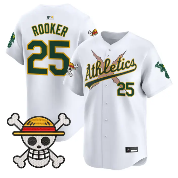 Brent Rooker Jersey #25 Athletics One Piece Vapor Premier Stitched by My Store