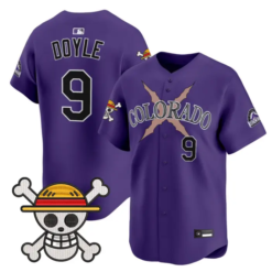Brenton Doyle Jersey #9 Colorado Rockies One Piece Premier Stitched by My Store