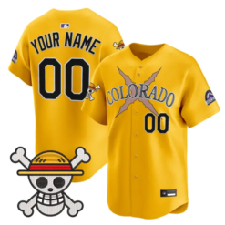 Custom Colorado Rockies Jersey Name, Number One Piece Premier Stitched by My Store