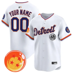 Custom Detroit Tigers Jersey Name, Number Dragon Ball Premier Stitched by My Store