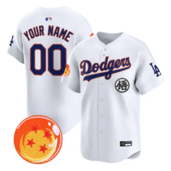 Custom Los Angeles Dodgers Jersey Dragon Ball Vapor Premier Stitched by My Store