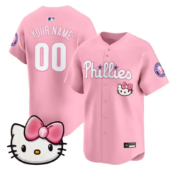 Custom Philadelphia Phillies Jersey Name, Number Hello Kitty Stitched by My Store