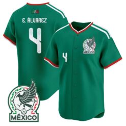 Edson Álvarez Jersey #4 Mexico 2026 National Team Vapor Baseball Stitched by My Store