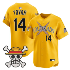 Ezequiel Tovar Jersey #14 Colorado Rockies One Piece Premier Stitched by My Store