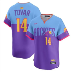 Ezequiel Tovar Jersey #23 Rockies Vapor Premier Limited All Stitched by My Store