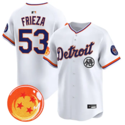 Frieza Jersey #53 Detroit Tigers Dragon Ball Premier Stitched by My Store