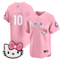 Kyle Schwarber Jersey #12 Philadelphia Phillies Hello Kitty Stitched by My Store