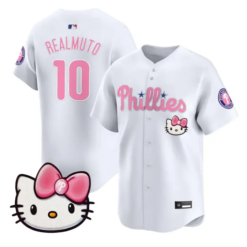 Kyle Schwarber Jersey #12 Philadelphia Phillies Hello Kitty Stitched by My Store