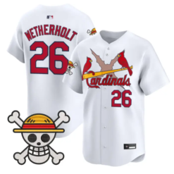 JJ Wetherholt Jersey #26 St. Louis Cardinals One Piece Premier Stitched by My Store