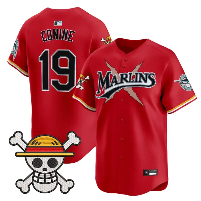 Jeff Conine Jersey #19 Miami Marlins One Piece Premier Stitched by My Store