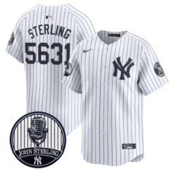 John Sterling Jersey #5613 Yankees John Sterling Voice Tribute Stitched by My Store