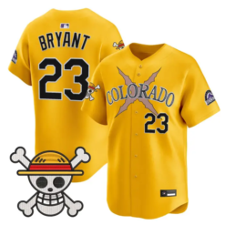 Kris Bryant Jersey #23 Colorado Rockies One Piece Premier Stitched by My Store