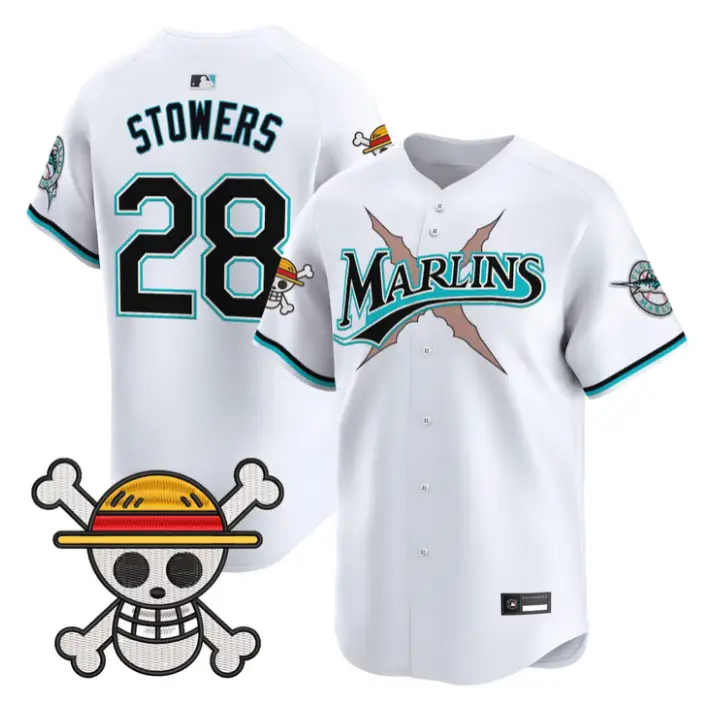 Kyle Stowers Jersey #28 Miami Marlins One Piece Premier Stitched by My Store