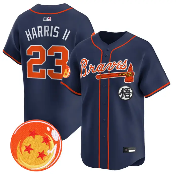 Michael Harris II Jersey #23 Atlanta Braves Dragon Ball Premier Stitched by My Store