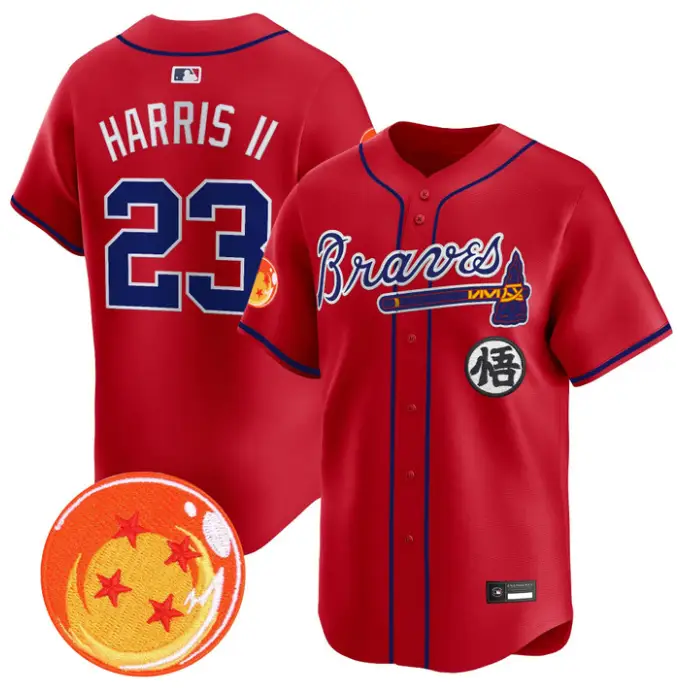Michael Harris II Jersey #23 Atlanta Braves Dragon Ball Premier Stitched by My Store