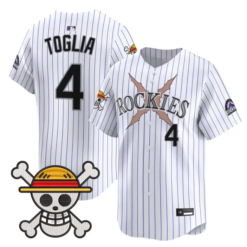 Michael Toglia Jersey #4 Colorado Rockies One Piece Premier Stitched by My Store