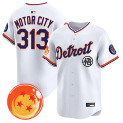 Motor City Jersey #313 Detroit Tigers Dragon Ball Premier Stitched by My Store