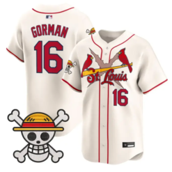 Nolan Gorman Jersey #16 St. Louis Cardinals One Piece Premier Stitched by My Store