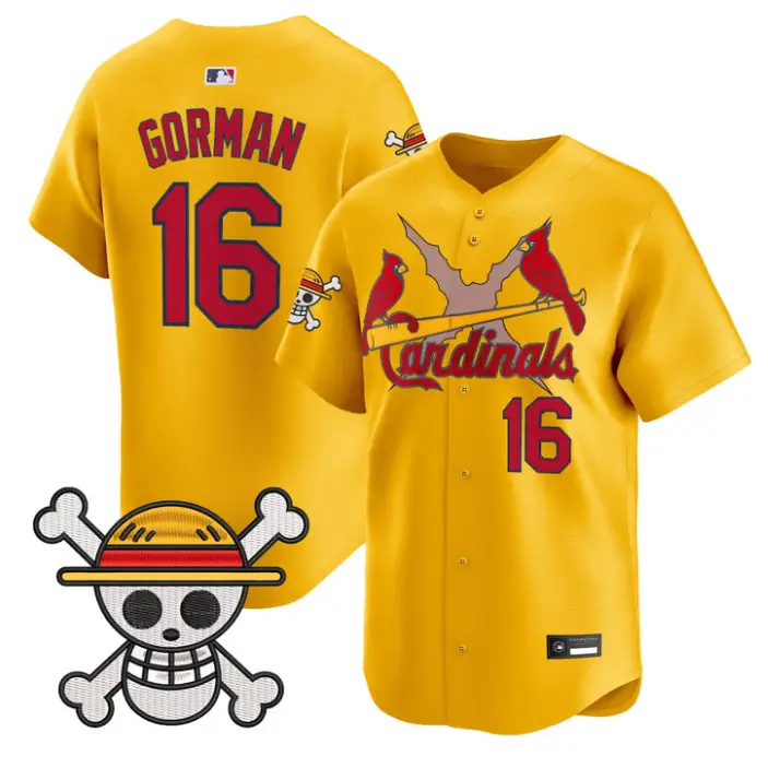 Nolan Gorman Jersey #16 St. Louis Cardinals One Piece Premier Stitched by My Store