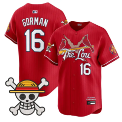 Nolan Gorman Jersey #16 St. Louis Cardinals One Piece Premier Stitched by My Store