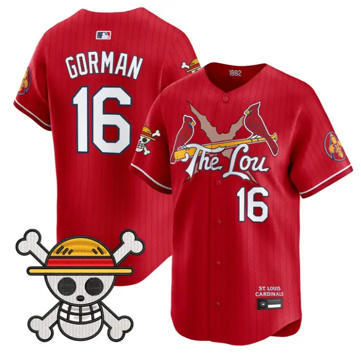 Nolan Gorman Jersey #16 St. Louis Cardinals One Piece Premier Stitched by My Store